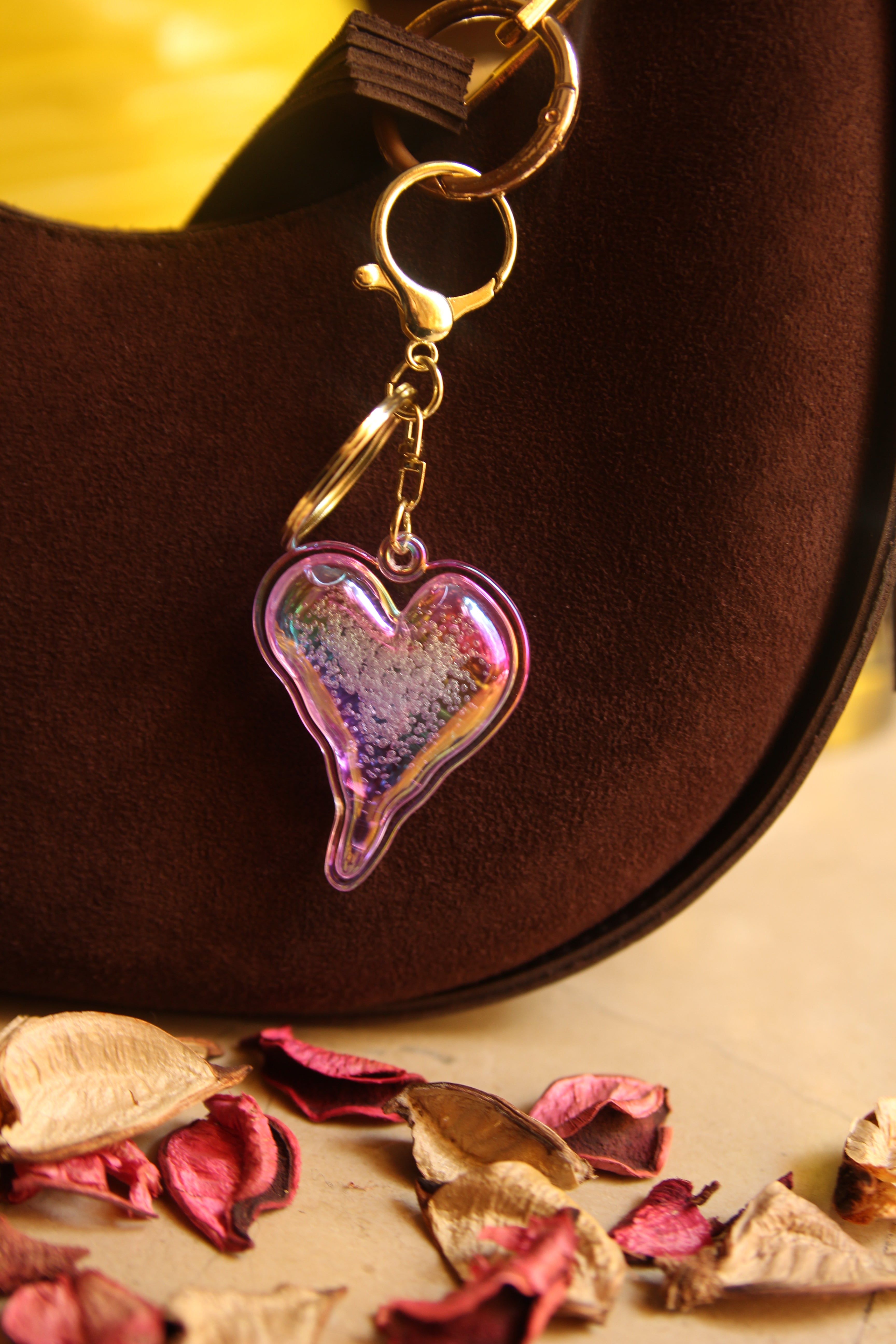 Heart Glow Keychain