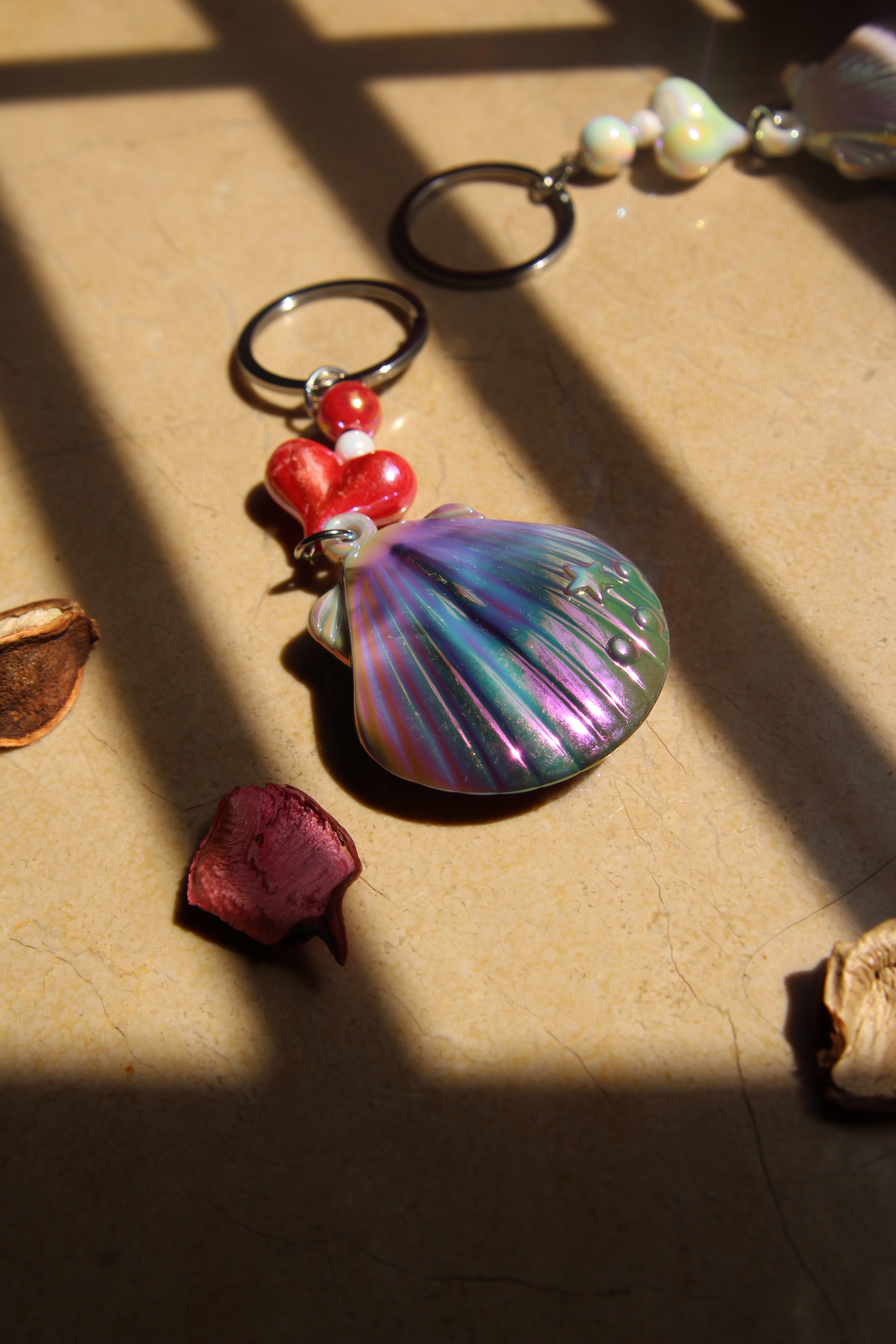 Twilight Shell Keychain