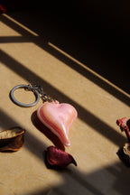 Matte Heart Keychain