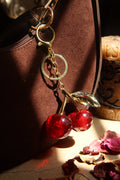Glossy Cherry Keychain