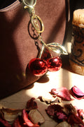 Matte Cherry Keychain