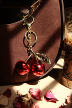 Matte Cherry Keychain