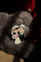 Wedding Couple Keychain
