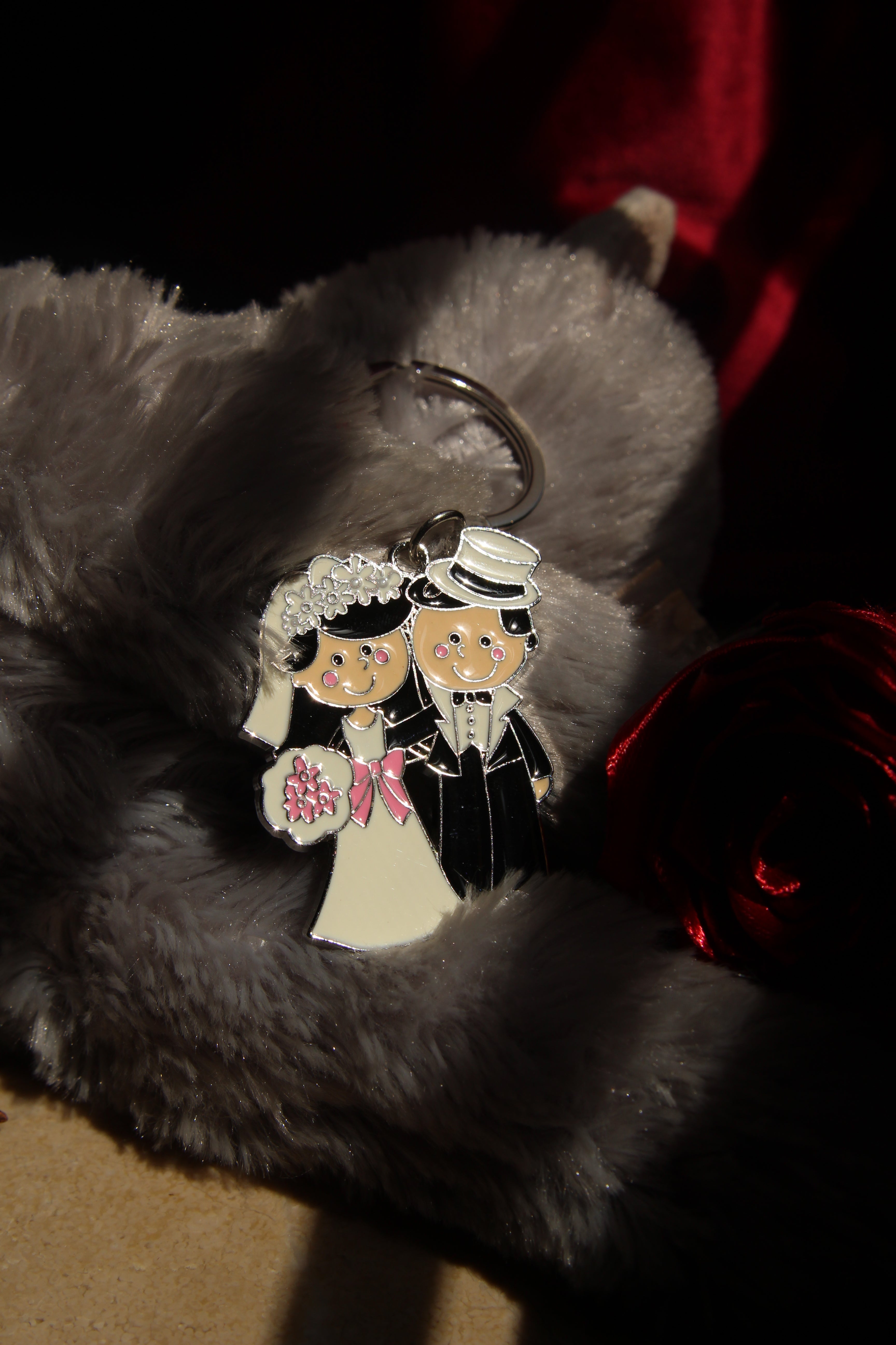 Wedding Couple Keychain