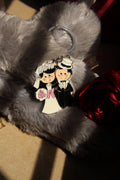 Wedding Couple Keychain