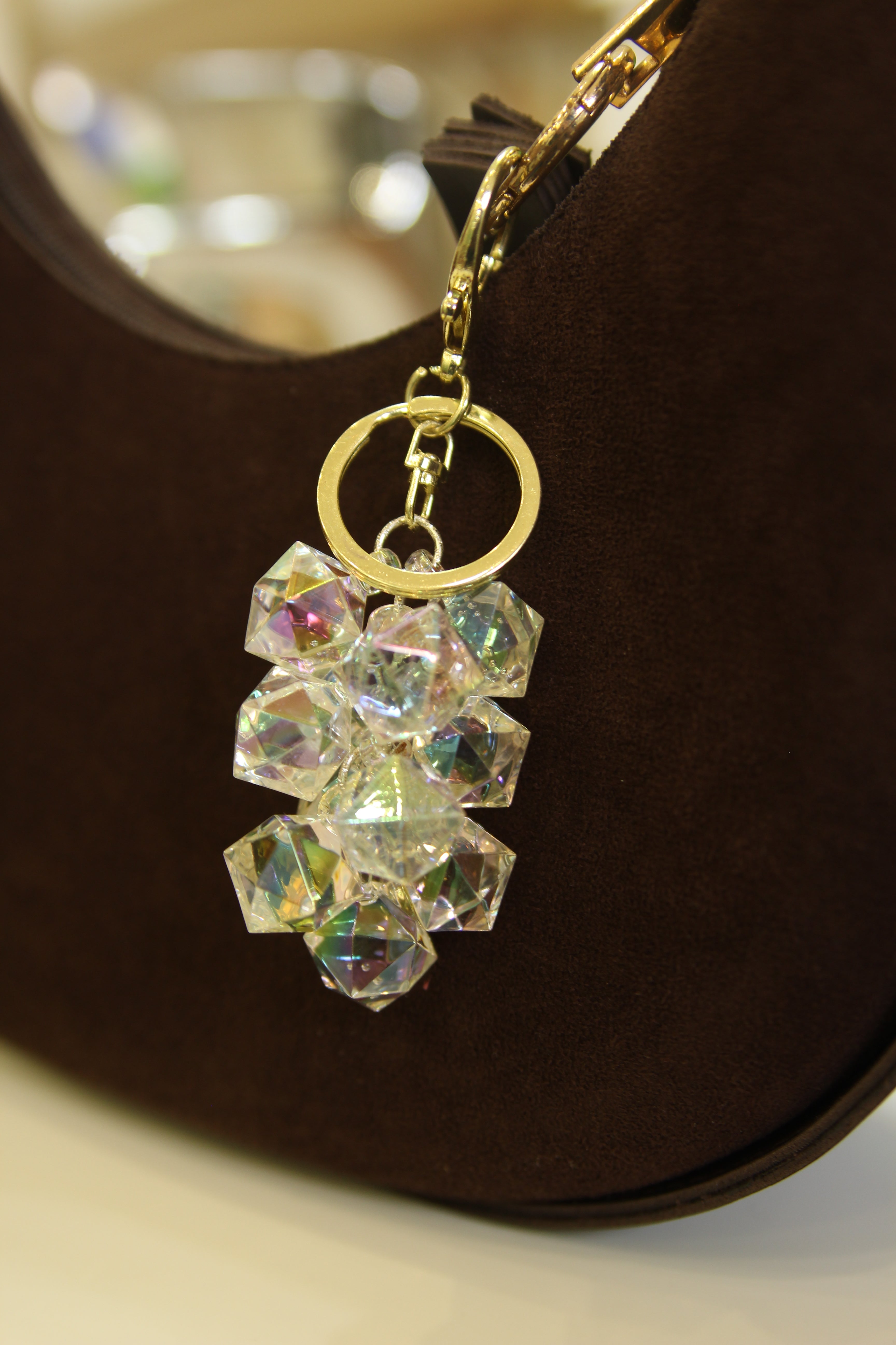 Shiny Crystal Keychain