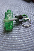 Green Gloss Transparent Keychain – Clear Never Looked So Cool!