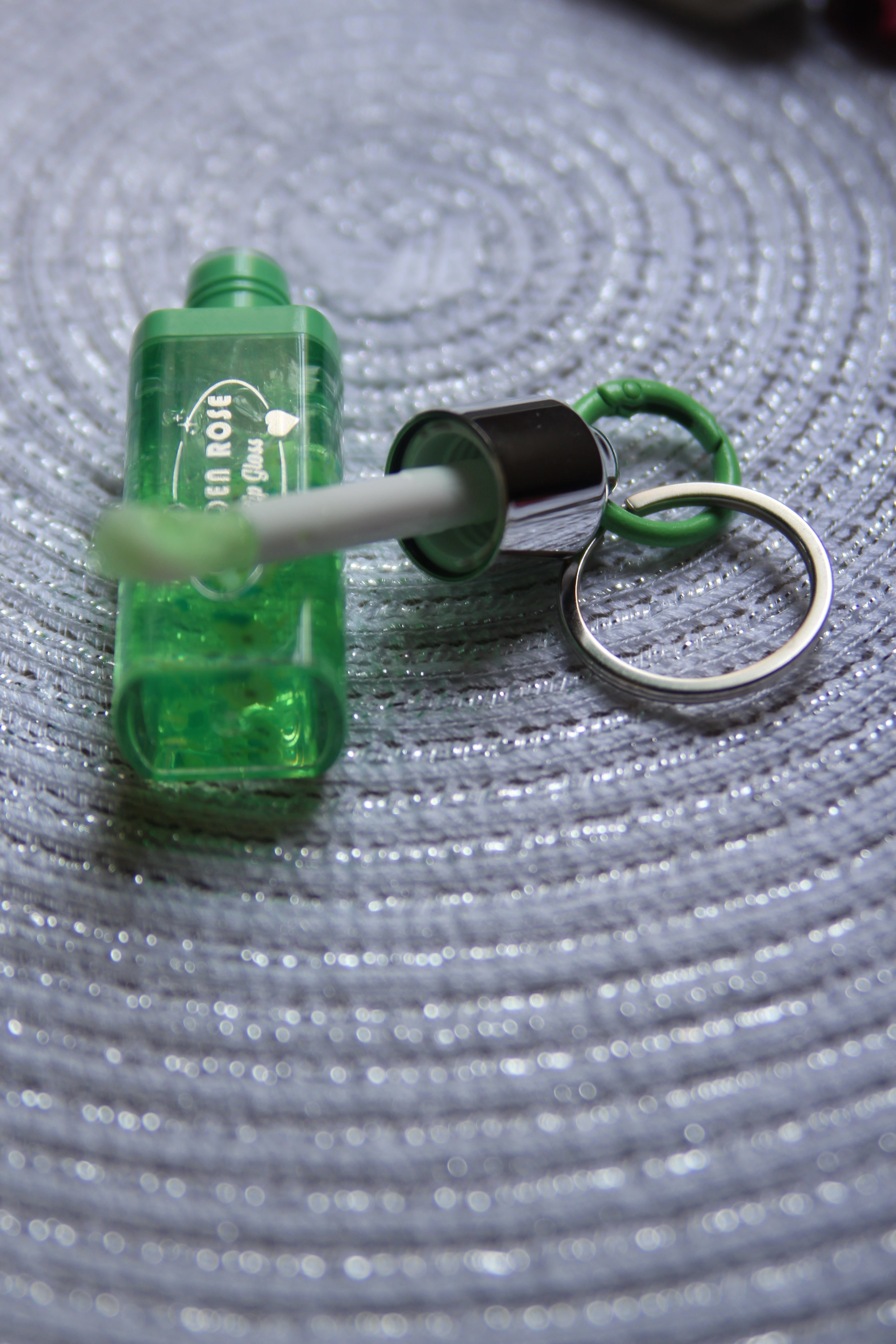 Green Gloss Transparent Keychain – Clear Never Looked So Cool!