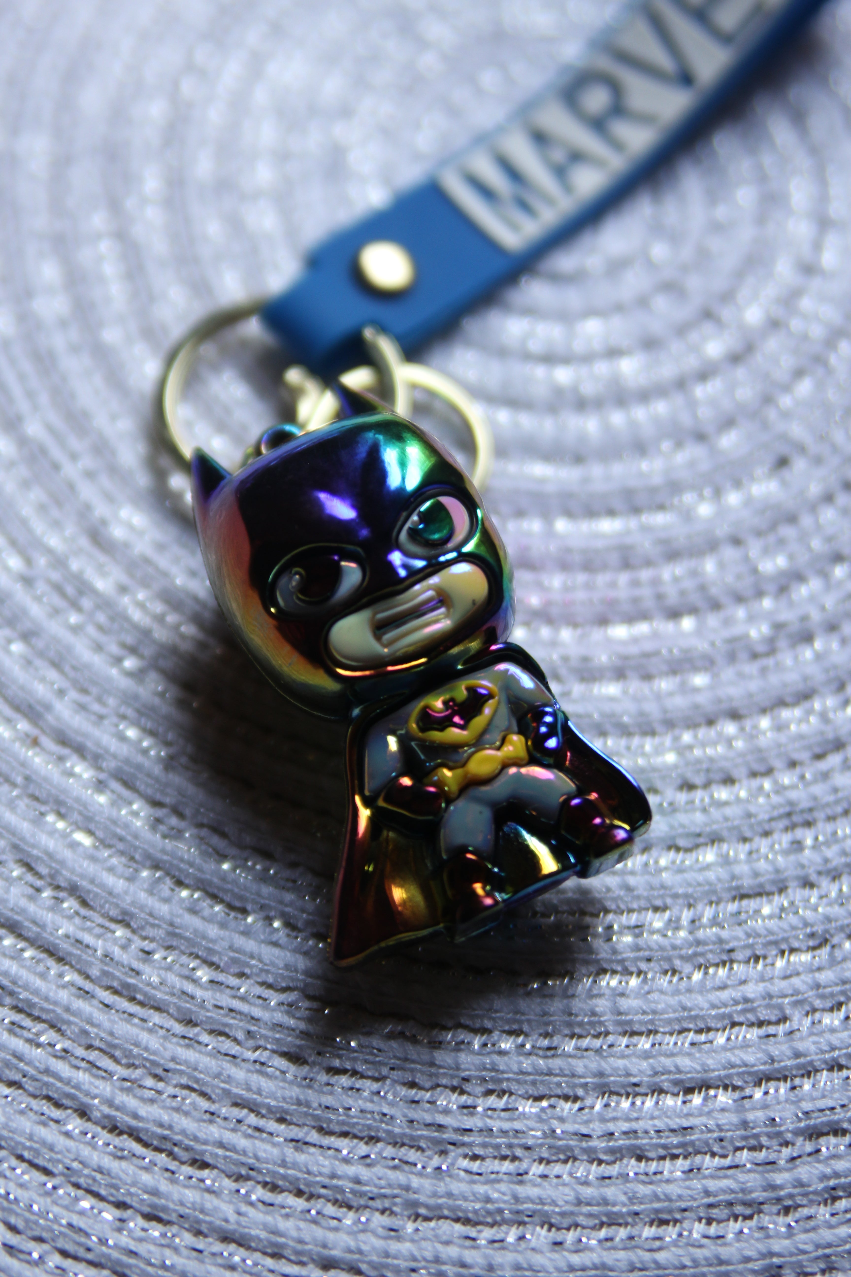 Black Batman Keychain – Dark Knight, Darker Style!