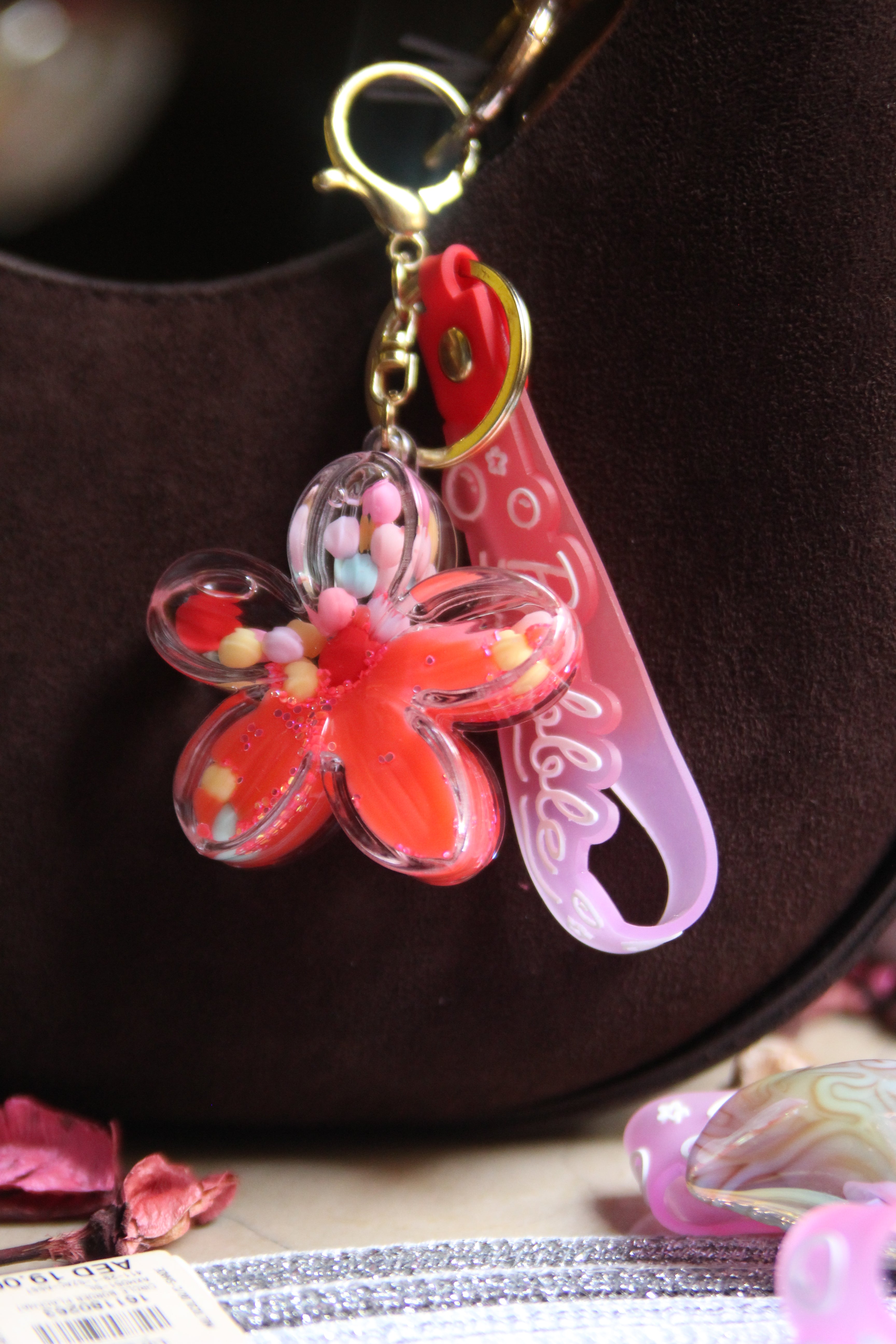 Water Flower Keychain – Bloom & Squeeze!