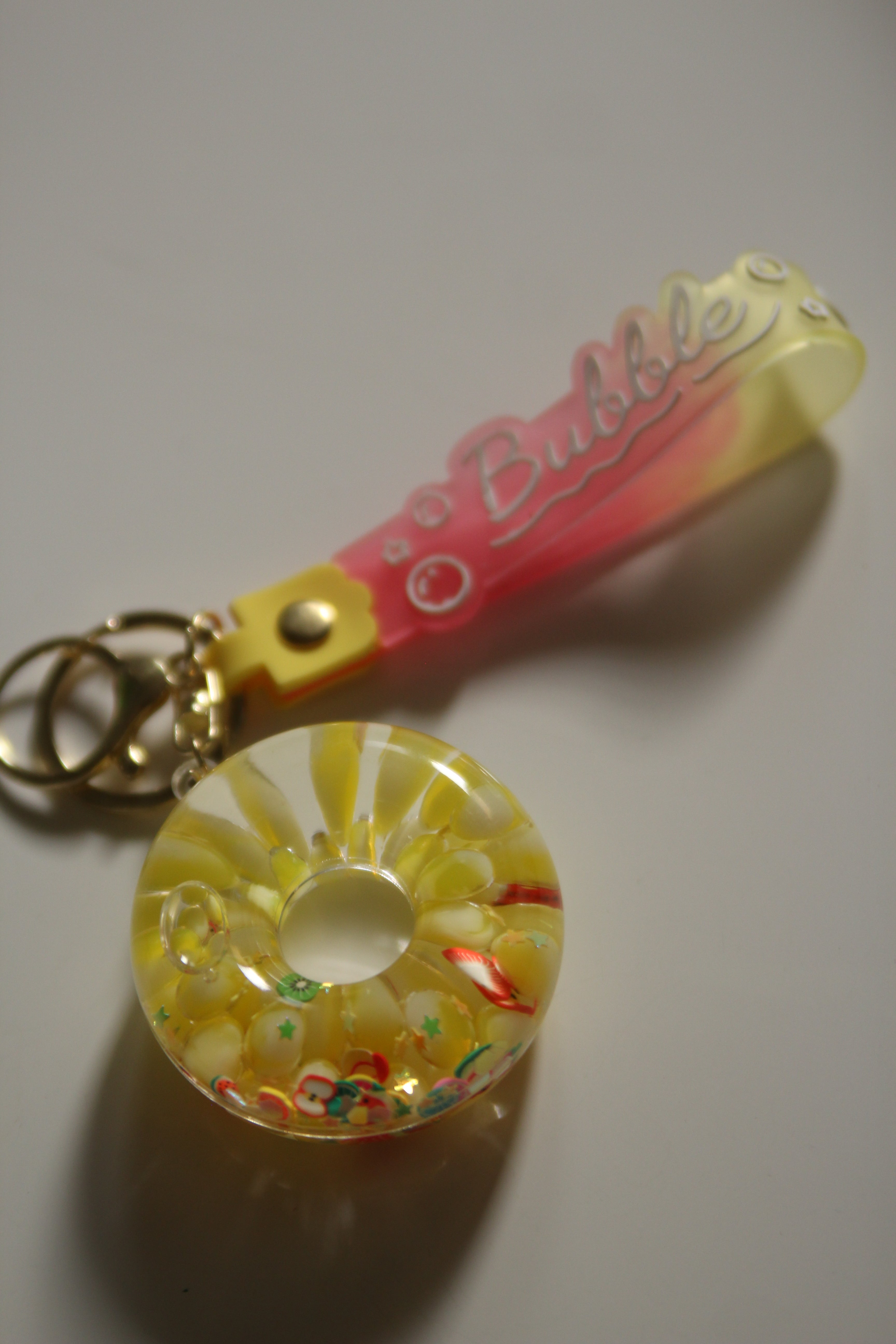 Water Donut Keychain – Squish, Squeeze, Repeat!