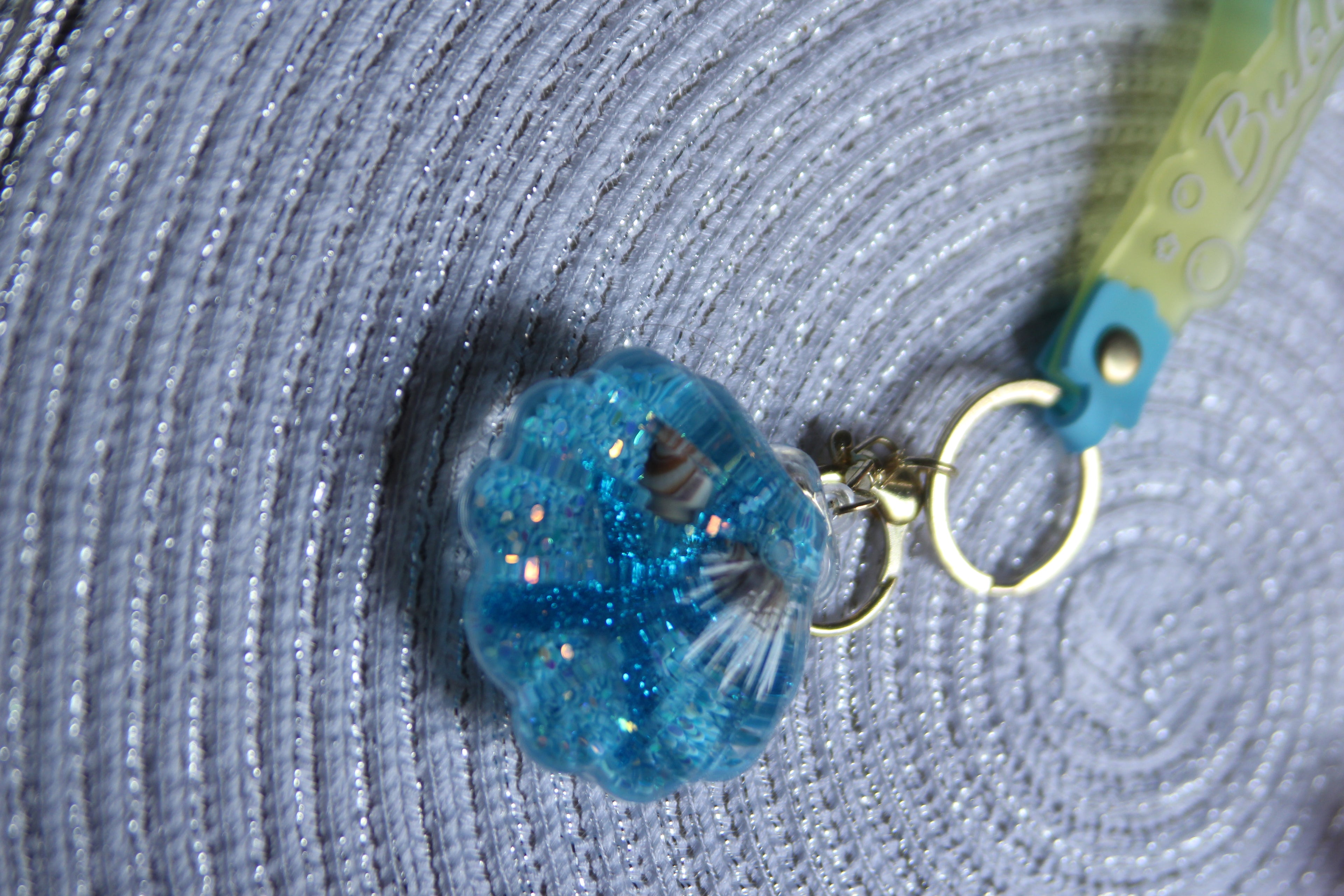 Water Seashell Keychain – Bring the Ocean to Your Keys!