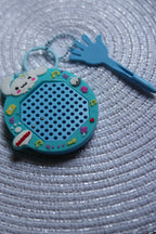 Satisfying Steel Dots Keychain – Click, Click, Bliss!