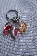 Triple Shell Keychain – Beach Vibes in Every Color!
