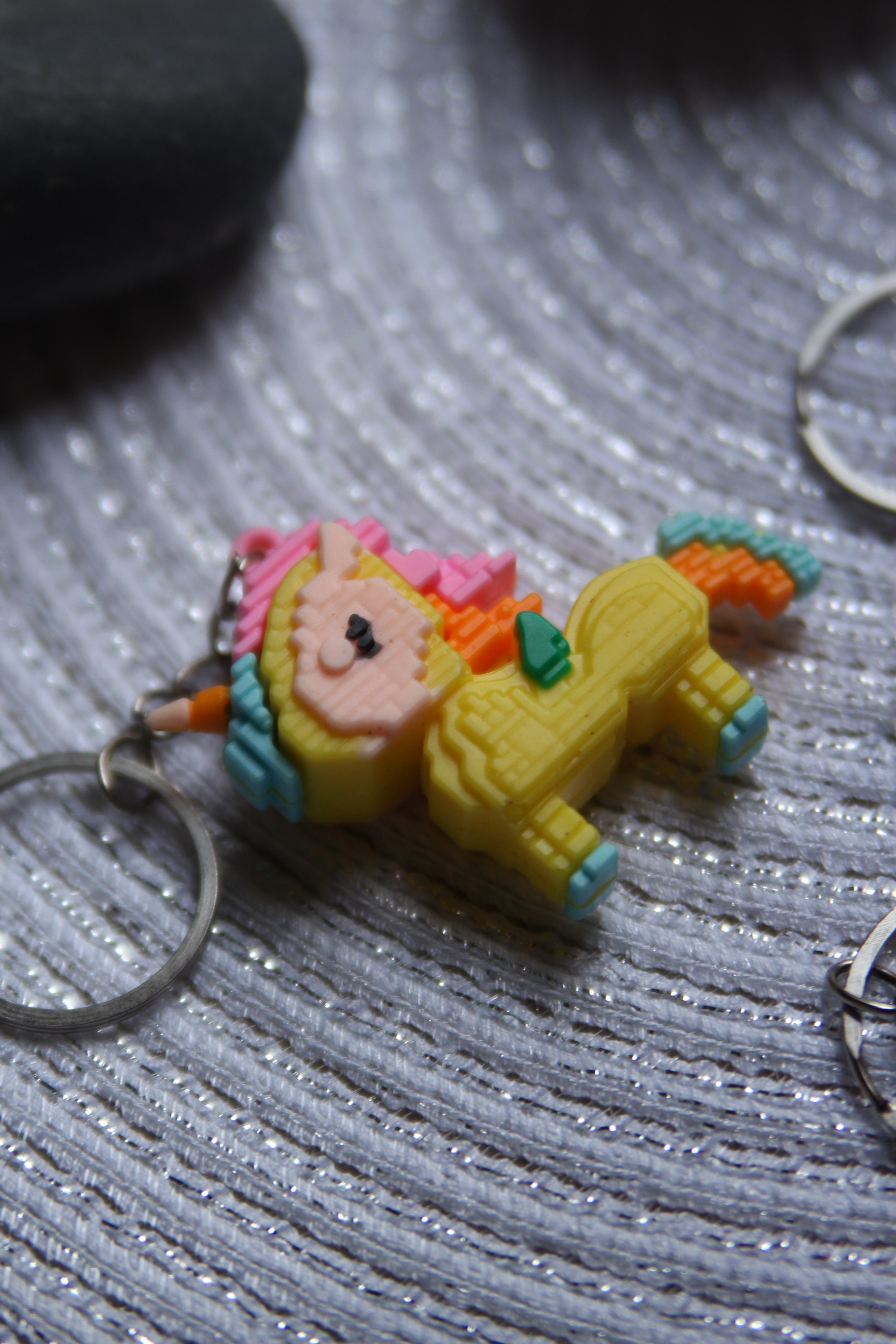 Lego Unicorn Keychain