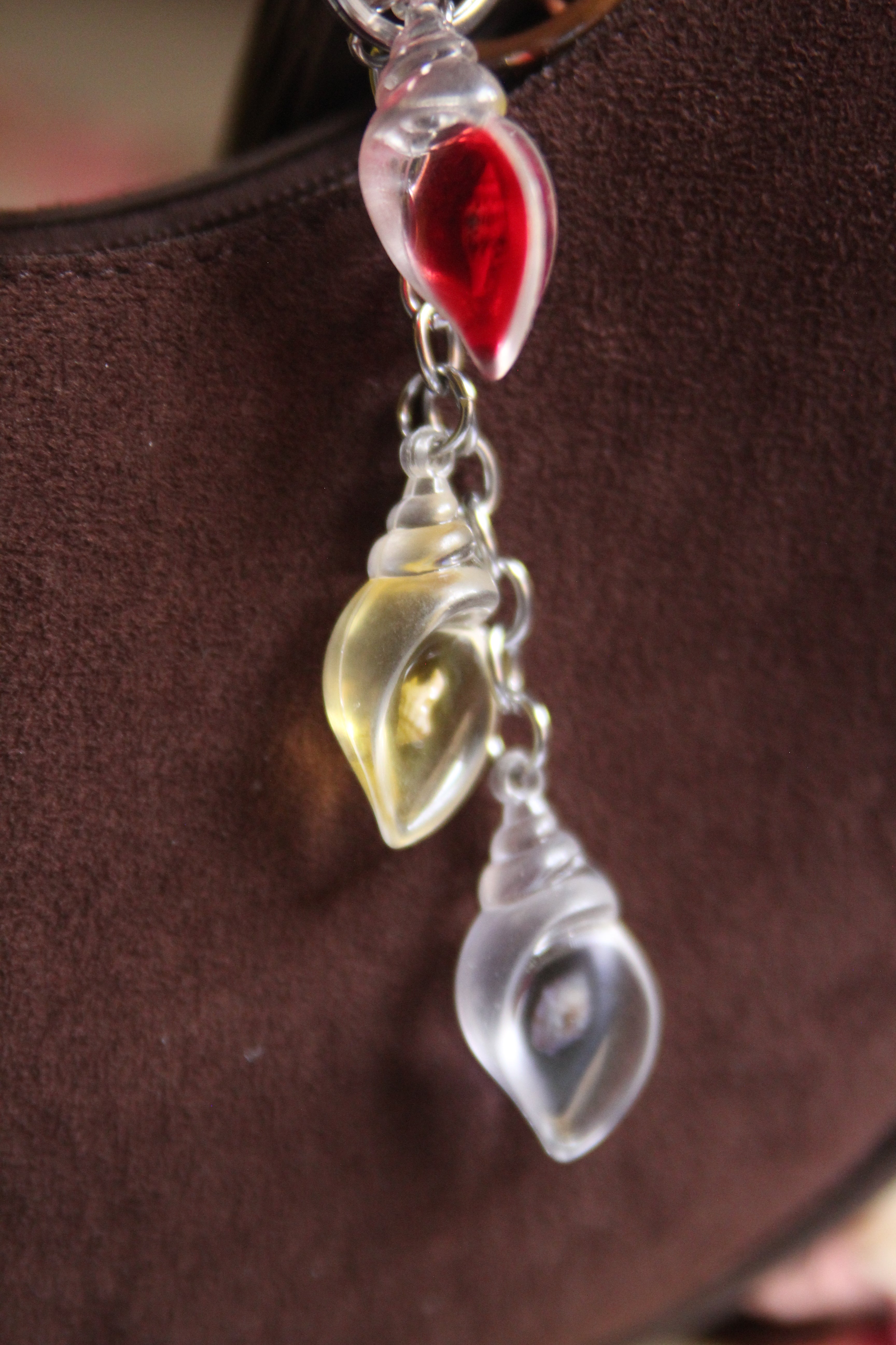 Triple Shell Keychain – Sun, Sand & Shell!
