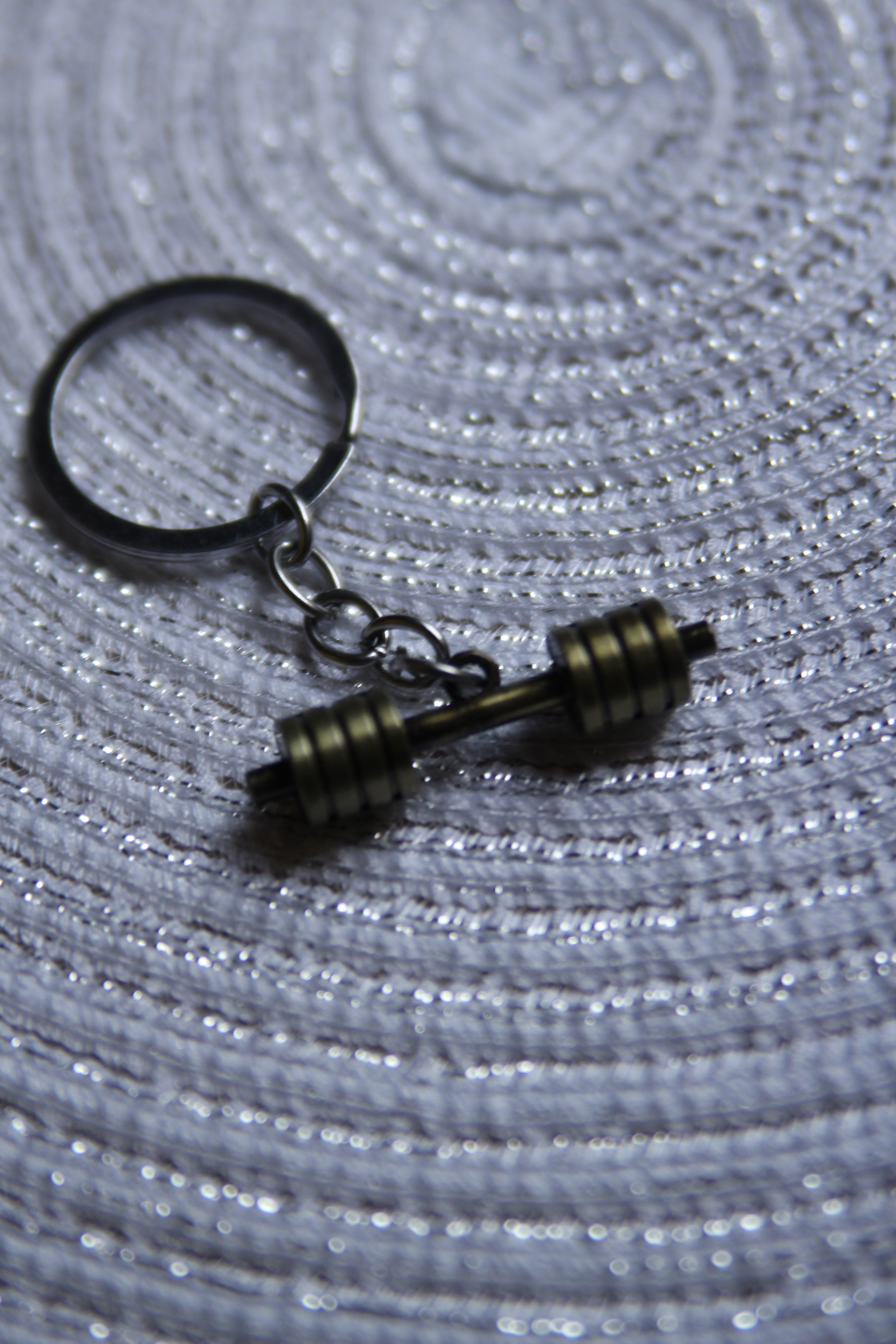 Dumbbell Keychain – Lift Your Style!