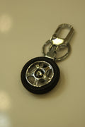 Steer in Style — Classic Wheel Keychain